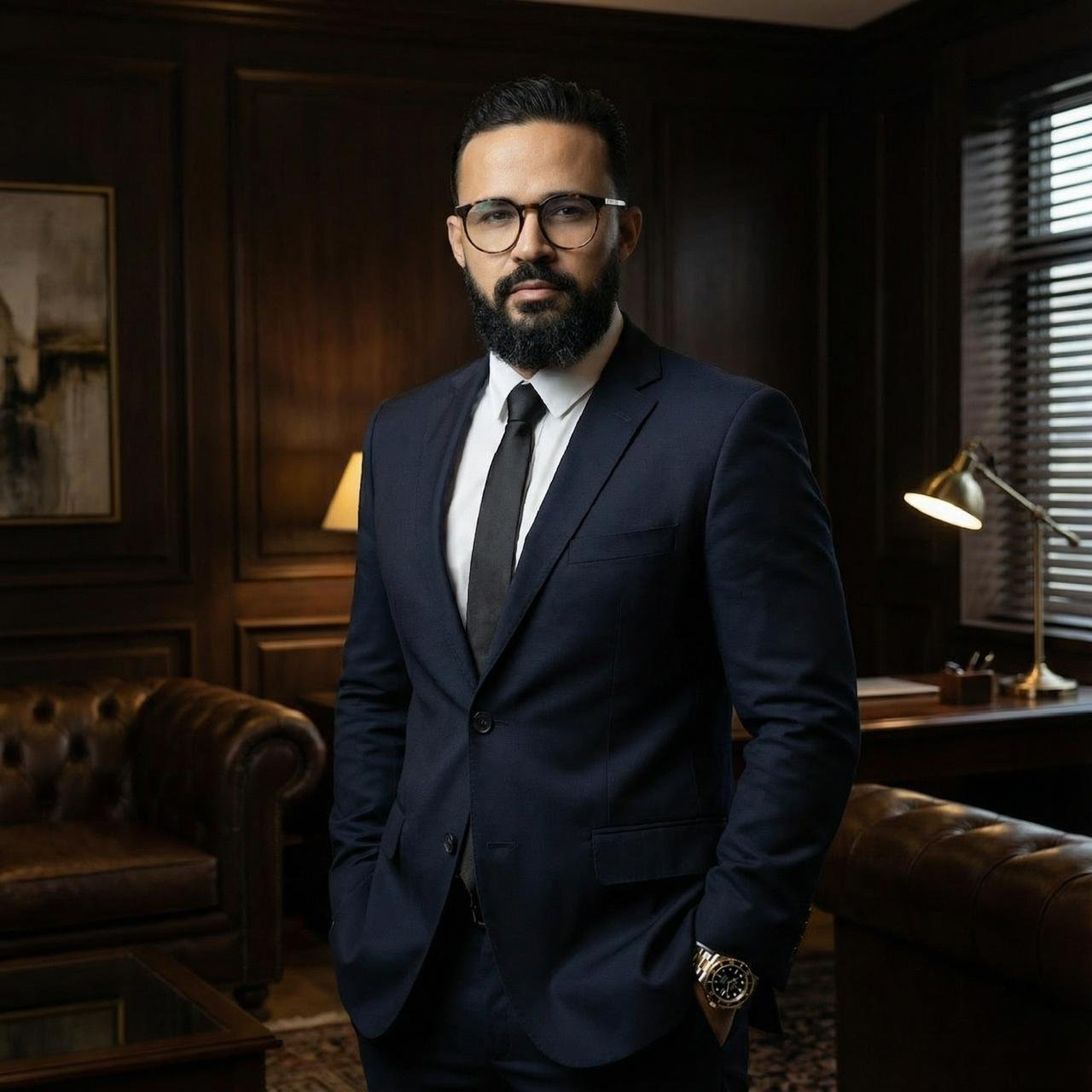Dr. Paulo Luciano de Oliveira Carlos no escritório